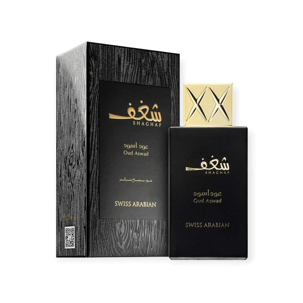 Shaghaf Oud Aswad Perfume 75ml EDP Swiss Arabian | ScentSaver