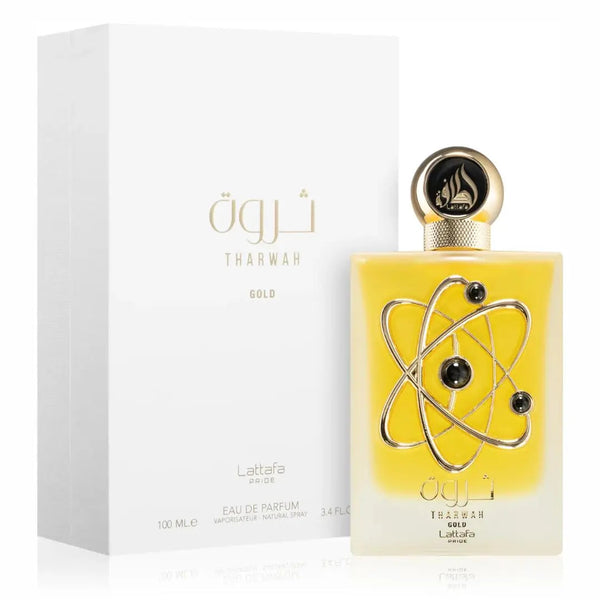 Tharwah Gold Perfume 100ml EDP Lattafa Pride | ScentSaver