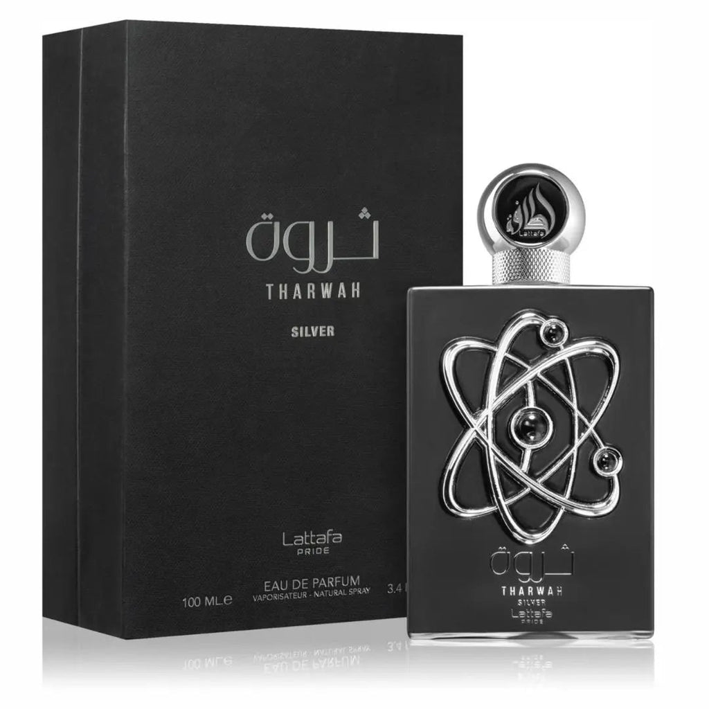Tharwah Silver Perfume 100ml EDP Lattafa Pride | ScentSaver