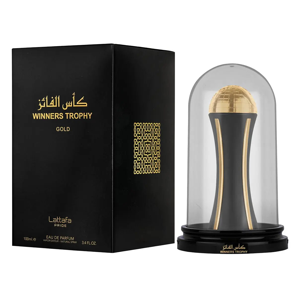 Winners Trophy Gold Perfume 100ml EDP Lattafa Pride | ScentSaver Main image